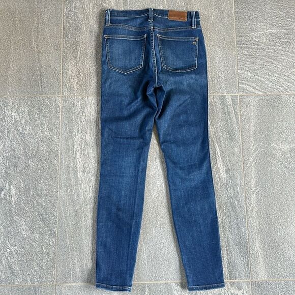 EUC Madewell 10" High-Rise Magic Pockets Skinny TENCEL Denim Jeans Women 0 / 25 - Picture 6 of 16